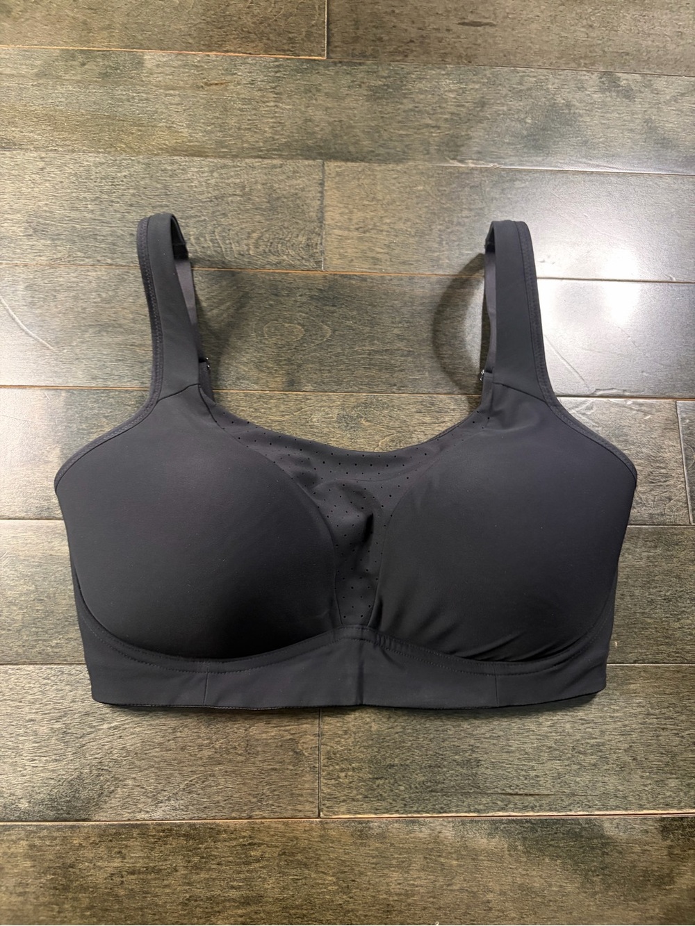 Lululemon Black Ta Ta Tamer III Sports Bra High Support Size 34E